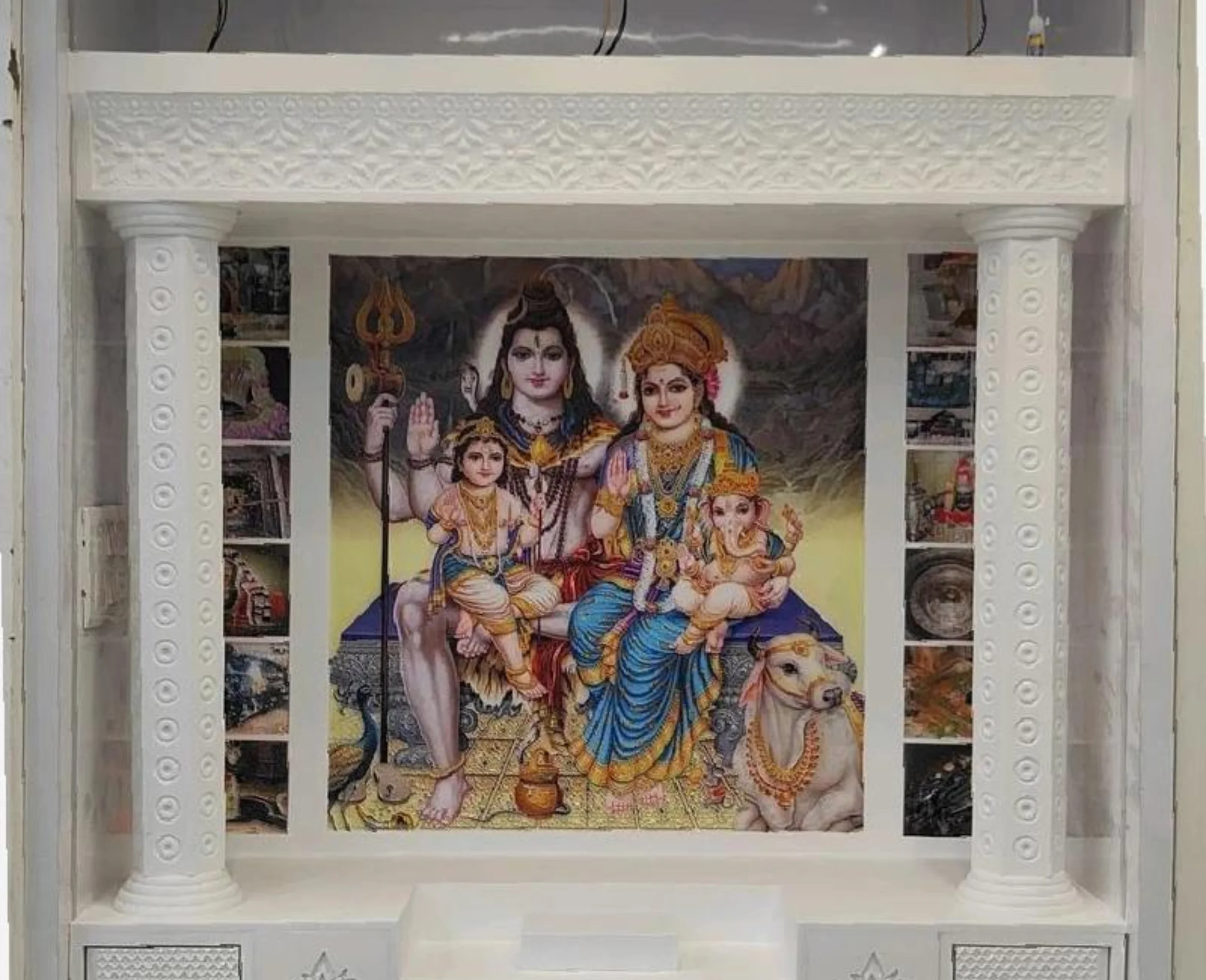 Shiv Parivar Corian Temple Manufacturers In Delhi